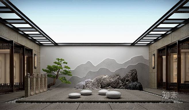 景墙