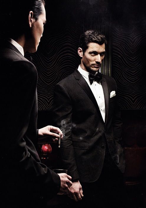 David Gandy, black t...