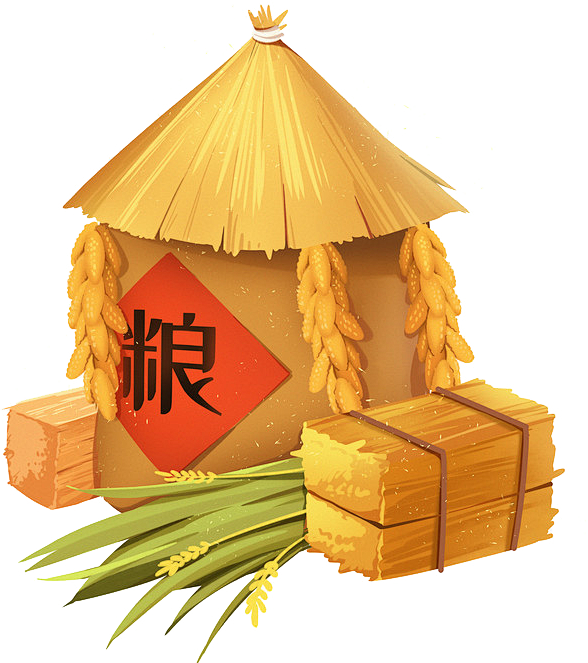 丰收粮仓【三元素 为设计而生 3png