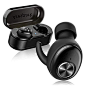 Wireless Earbuds, Arespark AP-01 True Bluetooth Headphones, Dual Bluetooth 5.0 Earpieces with Easy-Link Technology, IPX5 Waterproof Sweatproof Noise Cancelling Earphones, Built in Mic Cordless in Ear Headsets, for Gym Sport Running, fit iOS Android Window