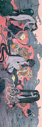 James Jean 美籍华人插画艺术家​.