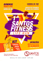 Santos Fitness Life Run : Criação de logo e campanha