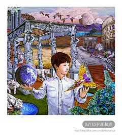 【插画师DAVID卡森插画作品欣赏】
来自杭州的插画作者DAVID卡森， 毕业于西纺，现居杭州从事设计插画等工作。