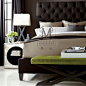本哈特家具定制美式新古典床1.5实木双人床1.8布艺拉扣双人床Be38