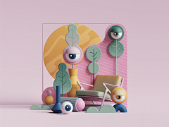 一·甄采集到IP C4D