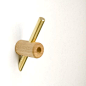 Image of Intersect Hook Oiled Ash/Brass