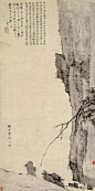 “清初四僧”之一弘仁画梅