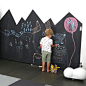 "If you've ever wanted to make a DIY chalkboard wall check out my latest blog entry!: 