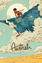 Australi: Issue 1 : Some artwork I made for Australi.Australi is a graphic novel created by Australian filmmakers Timothy Wood and Tomas Wanke.Currently they are running a Kickstarter to help fund the project.Check it out, it’s really cool! :)https://www.