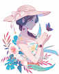 本期日系头像专题班讲师：@麦茶学长  老师的作品
欢迎大家咨询课程哟，
咨询群：831111429 ​​​​