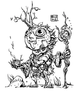 影子十三  的插画 旅途