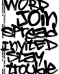 campaign Theatre festival grafitti spray paint Performing Arts  visual identity brand identity poster event identity
