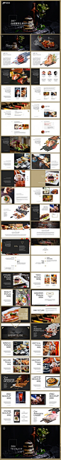 时尚西餐品牌介绍菜品介绍商务PPT模板