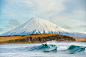 Chris  Burkard : Chris Burkard is a self-taught photographer and artist, based in Central Coast California, whose work is layered by surf, outdoor, lifestyle and travel subjects. At the age of 28, Burkard has established himself as a known name in the sur