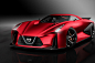 Nissan displays the updated Concept 2020 Vision Gran Turismo in Tokyo : Nissan is showcasing these days in Tokyo an updated version of their Concept 2020 Vision Gran Turismo.