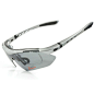 BASTO邦士度 骑行眼镜户外运动眼镜 5副镜片 偏光防紫外线 PC防冲击可配近视  BS102枪灰色热销产品排行榜！