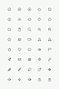 GraphicBurger » Simple Line Icons Set Vol.1