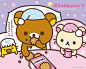 rilakkuma、轻松熊、桌面