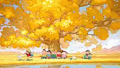 秋天-蜡笔小新
