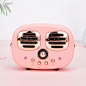 Subwoofer Mini Wireless Bluetooth Speaker Retro Portable Bass Hands Free Speakers Tf Card Aux Music Box For Computer Phones
