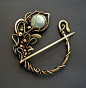 BRASS FIBULA by ~KL-WireDream on deviantART