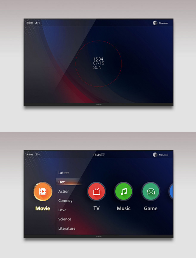 Dribbble - Smart TV ...