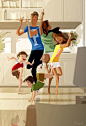 The dance off! by PascalCampion