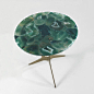 Cooper Side Table with agate top - Kings of Chelsea : You can buy Cooper Side Table with agate top from Roberto Cavalli here, please, look in these categories: Cabinetry, Home Interior.