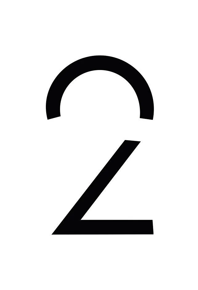 Number 2 design-花瓣网