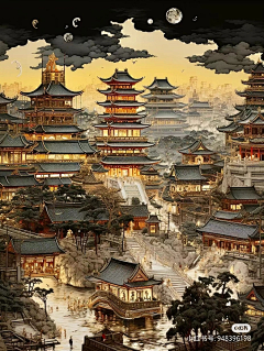 淡莫竹香采集到微建筑