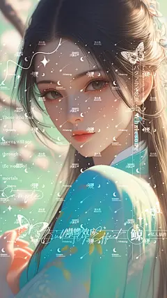 古风女-编号 (241)淘宝鲸歌封面设计