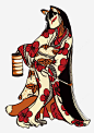 矢量日本女妖怪png免抠素材_新图网 https://ixintu.com 妖怪 红色 日本 百鬼夜行 矢量妖怪 卡通 手绘