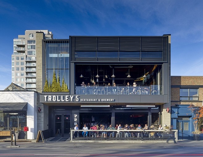 ▼ Trolley Five餐厅和酒吧 ...