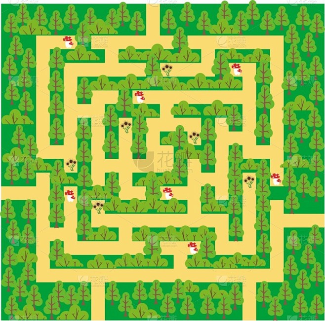 绿色森林迷宫