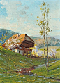 Karl Hauptmann,1880-1947，德国画家