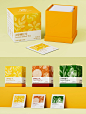 四轩茶屋丨草本植物果茶系列包装设计-古田路9号-品牌创意/版权保护平台