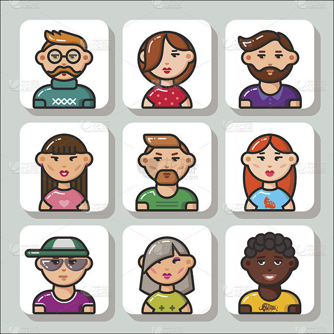 人们面对icons_1