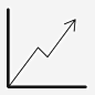 增长价值上涨图标_88ICON https://88icon.com 增长 价值 上涨 趋势线 股票 利润 投资组合 营销 营销图标