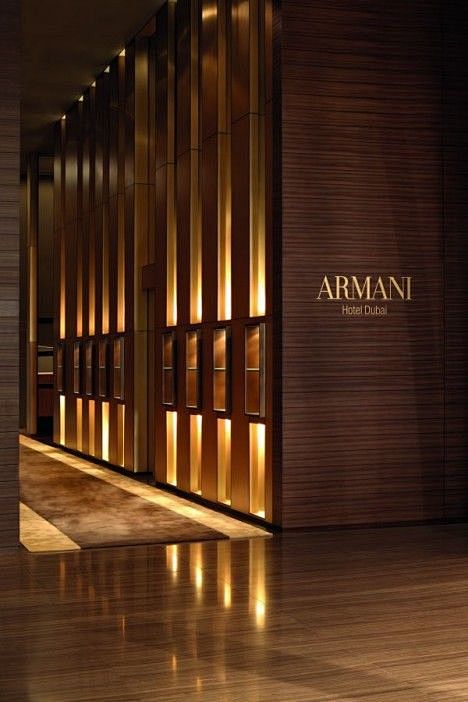 Entrance Armani Hote...