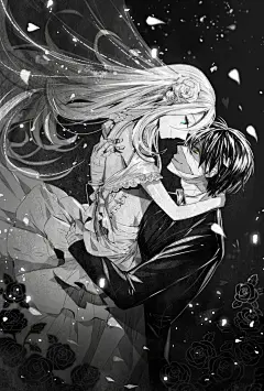 杀戮的天使  Zack 艾札克·佛斯特  Ray 瑞吉尔·加德纳 动漫 插画 涂鸦 二次元 壁纸 手绘  唯美 水彩