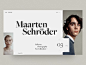 Photography Portfolio - Maarten Schröder : Hey Dribbble!

This is a design exploration for the amazing photographer Maarten Schröder. I experimented with a different kind of layout & typography until I was satisfied with the feeling of ...