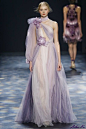 超模Heidi Klum身穿Marchesa 2016秋冬系列淡紫色长裙亮相第88届#奥斯卡#红毯