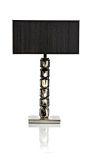 Italian Luxury Designer Polished Horn & Chrome Table Lamp, so elegant,  inspire your friends and followers interested in luxury interior design, with new trending accents from Hollywood courtesy of InStyle Decor Beverly Hills, Luxury Designer Furnitur