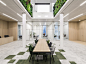 荷兰食品IT公司Schouw充满自然绿意的办公室 / i29 : 新鲜，自然，健康的开放办公空间。