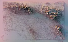 现代地图与历史地图融合布鲁克林平面设计师 Scott Reinhard 将当代|地图|平面设计师|布鲁克林_新浪网