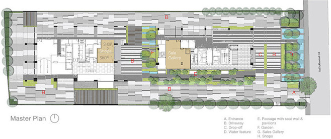 泰国素坤逸路38号立体绿化景观 - AB...