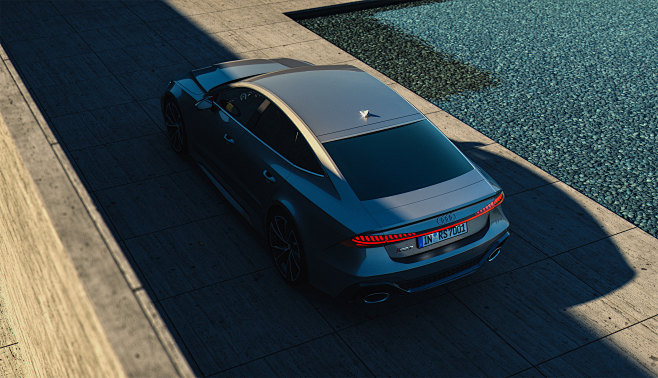 3D Audi automotive c...