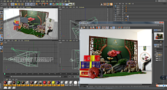 少明仔采集到C4D 作品