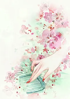 素手| 娥娥红粉妆，纤纤出素手。 