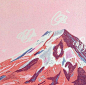 mountain discovered by watermelon on We Heart It